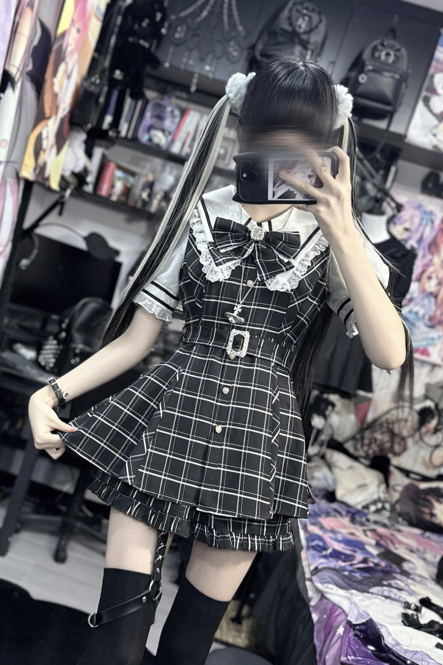 Reservations Sweet Shorts Top Ruffle Sailor + Dark