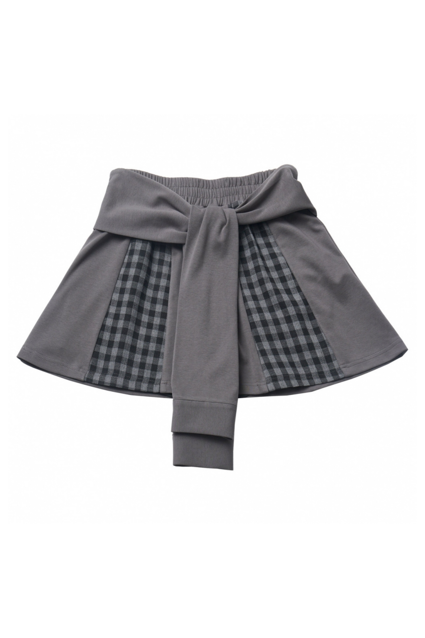 モードトップス チェックパンツ スカート カジュアル ワイド +