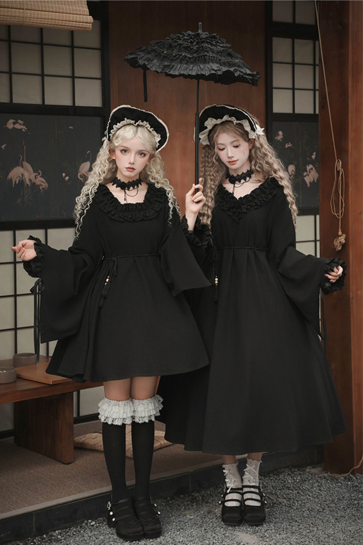 Apron Dress + Lolita Doll Gothic