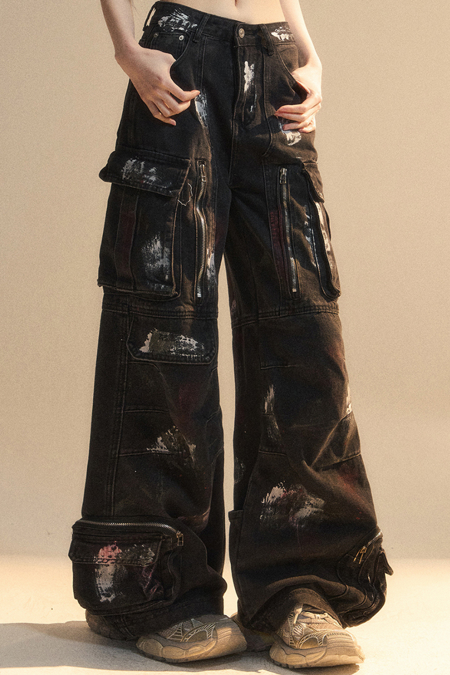 Pants Breeze Leg Jeans Wide