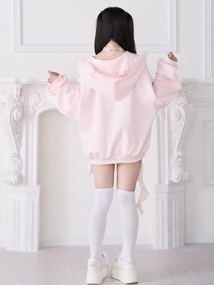 Pink Shorts with Cross-Shaped Rhinestone Design - No Genki