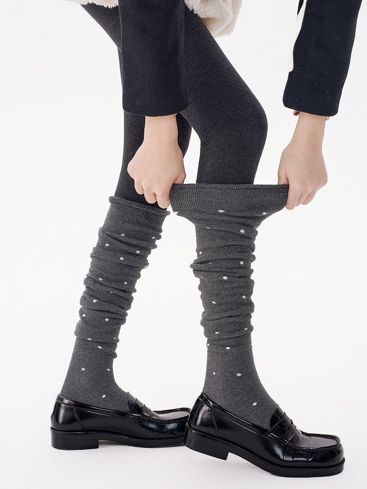 Detail with Polka Dot Stockings 70cm 4-Color