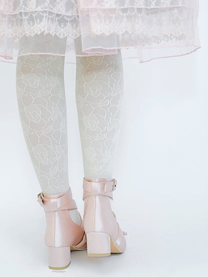 Ankle Ballet Pink Elegant Light Straps Satin Wraparound - Shoes