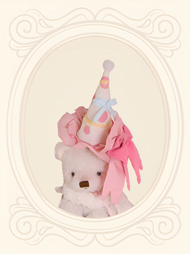 Polka Dot Party Mini Hat with Bow Detail - Dollet