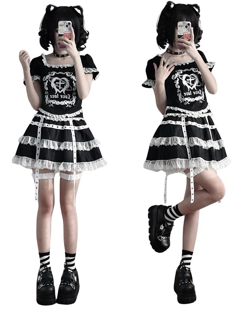 Poker Punk Plateauschuhe Clown