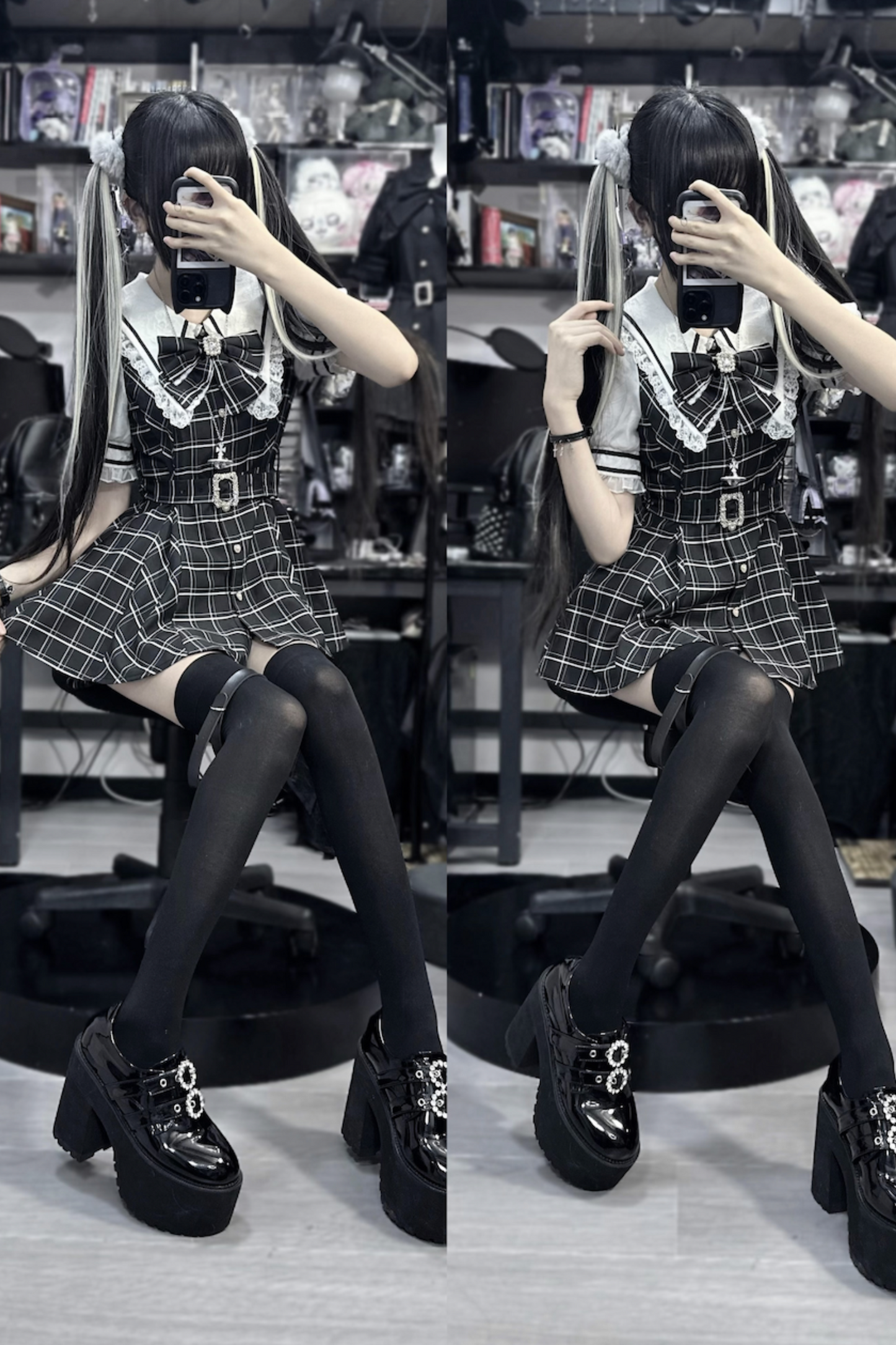 Reservations Sweet Shorts Top Ruffle Sailor + Dark