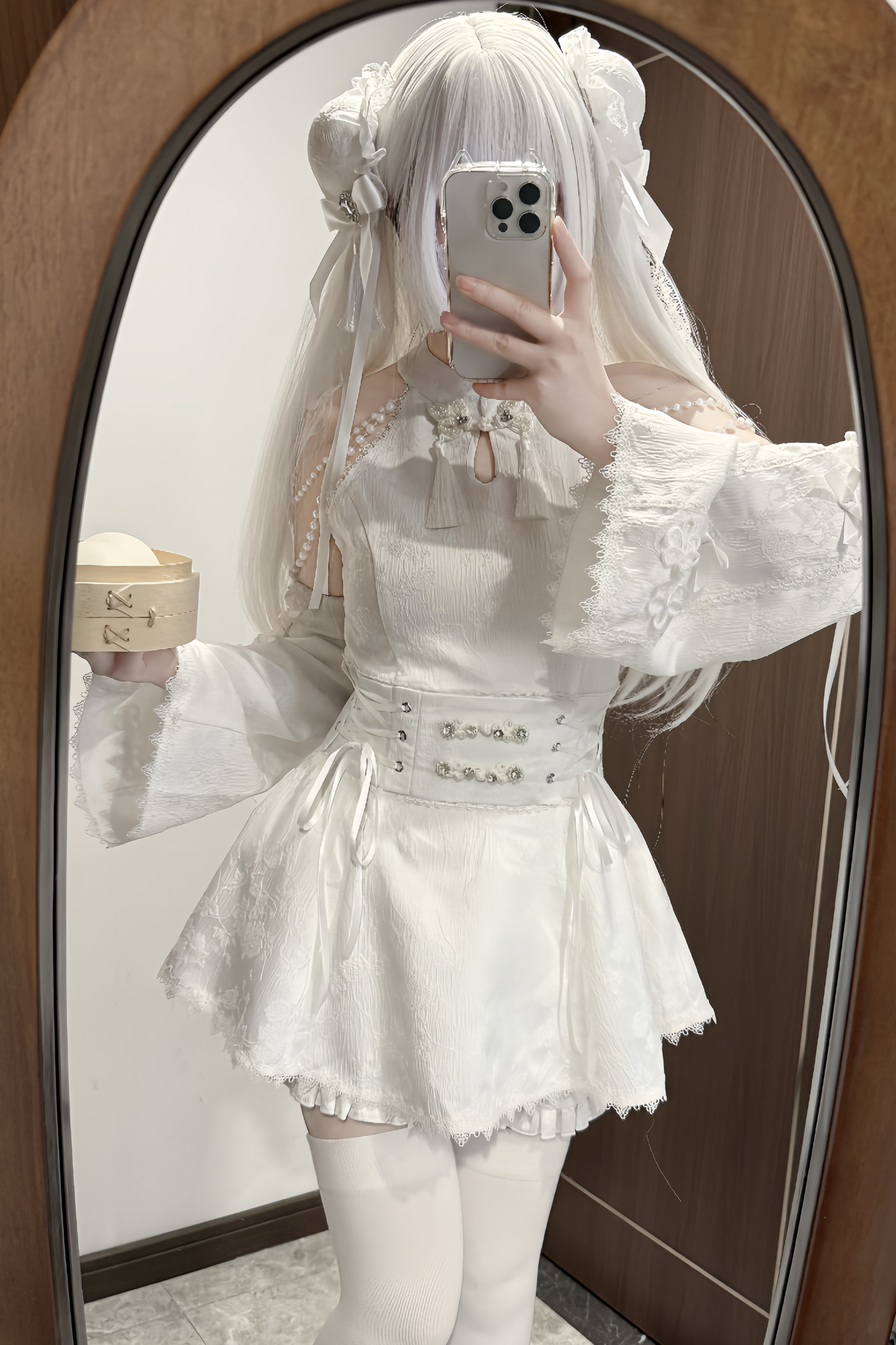 フリルスタンド+トップアイテムチャイナマインリザーブパンツアクセサリー