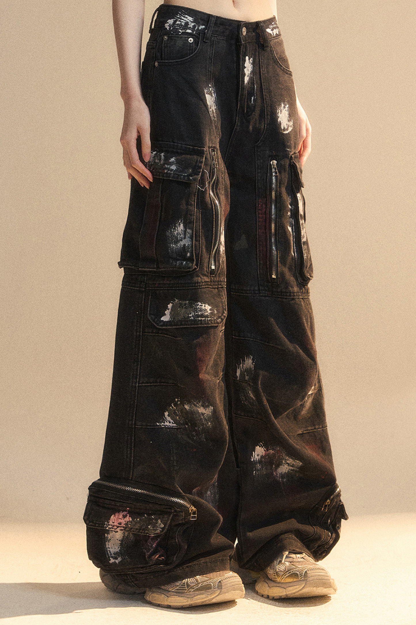 Pants Breeze Leg Jeans Wide