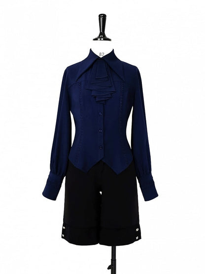 Lolita Ouji Jacquard-Shorts-Stoff