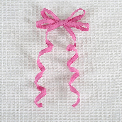Cute Single Hairclip Ribbon Bowknot Colors Curly Sweet 8 Lolita and
