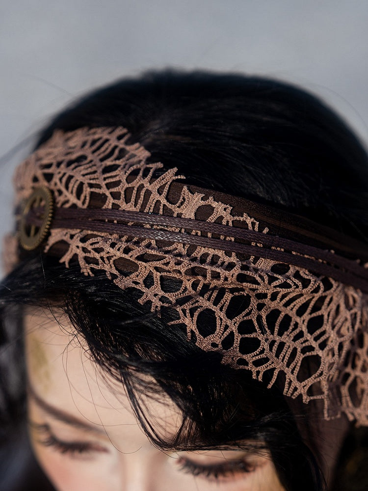 Punk Camel Steampunk Decorated Gear Hairband Wasteland