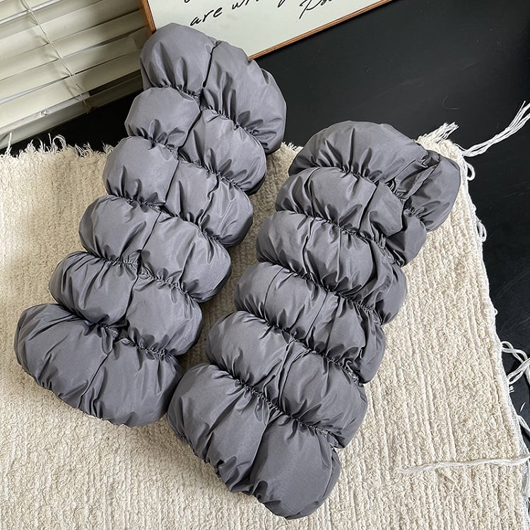 6 Puffer Design Warmers Donut-Inspired Leg Colors