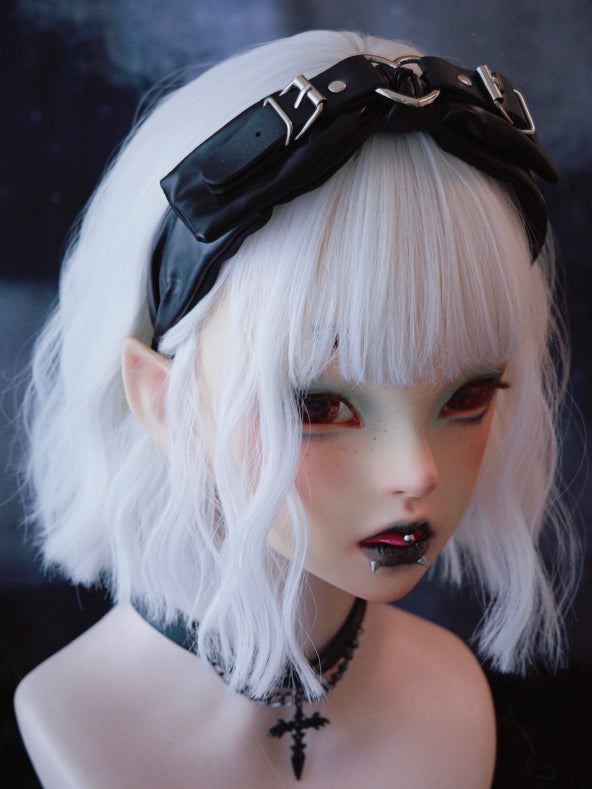 Bowknot Heart With Black Buckle KC Decorated