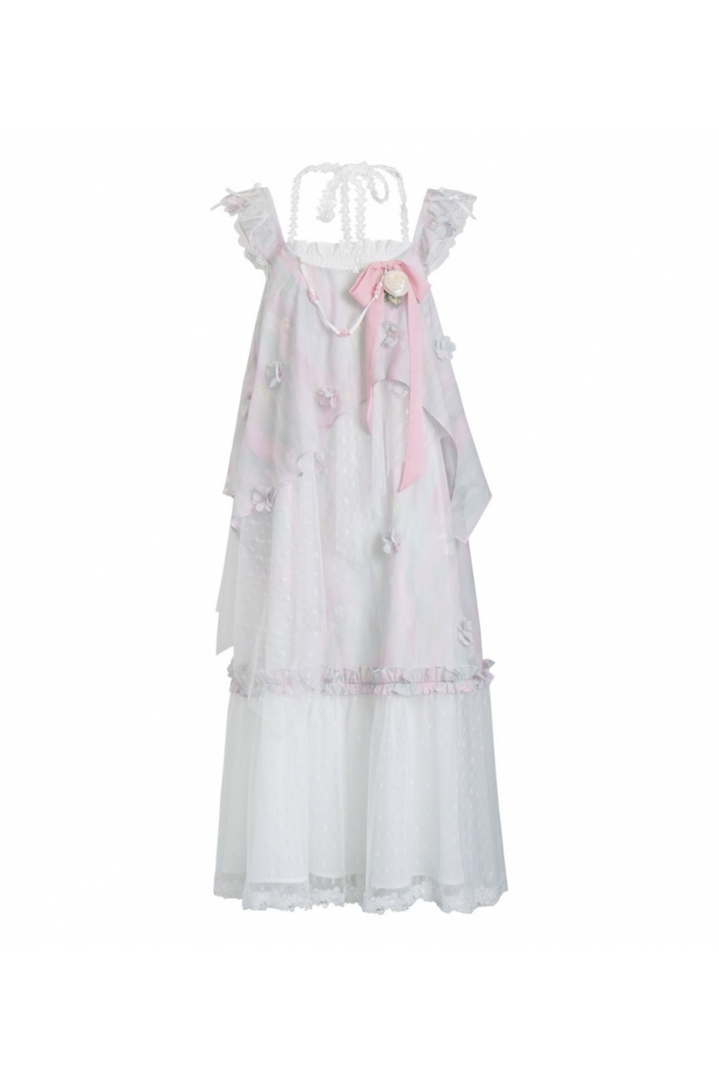 ショートパンツ + ブリス フローラル ノースリーブ トップ ドレス