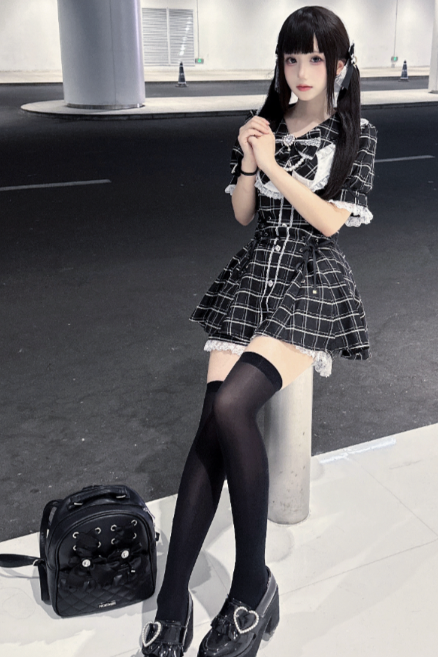 パフパンツインナーリボン＋トップスリーブ