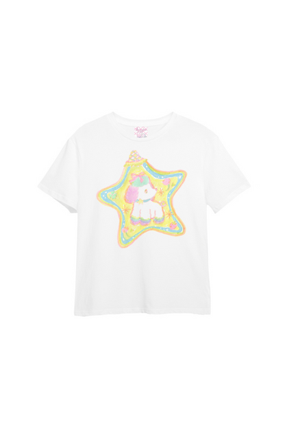 スタープリントTシャツラブ