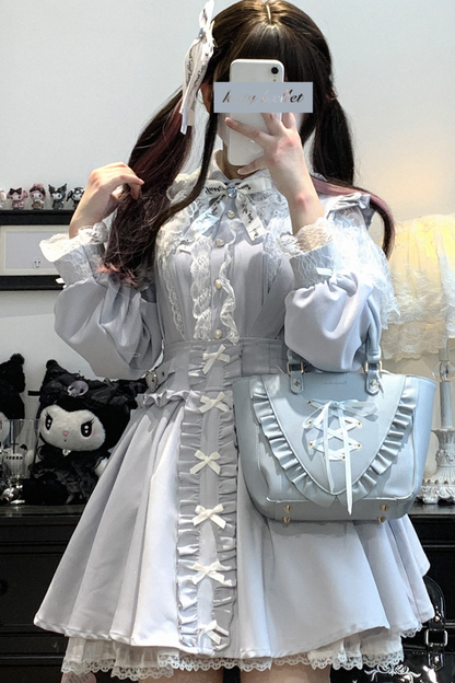 フリルサスペンダースカート マインレース