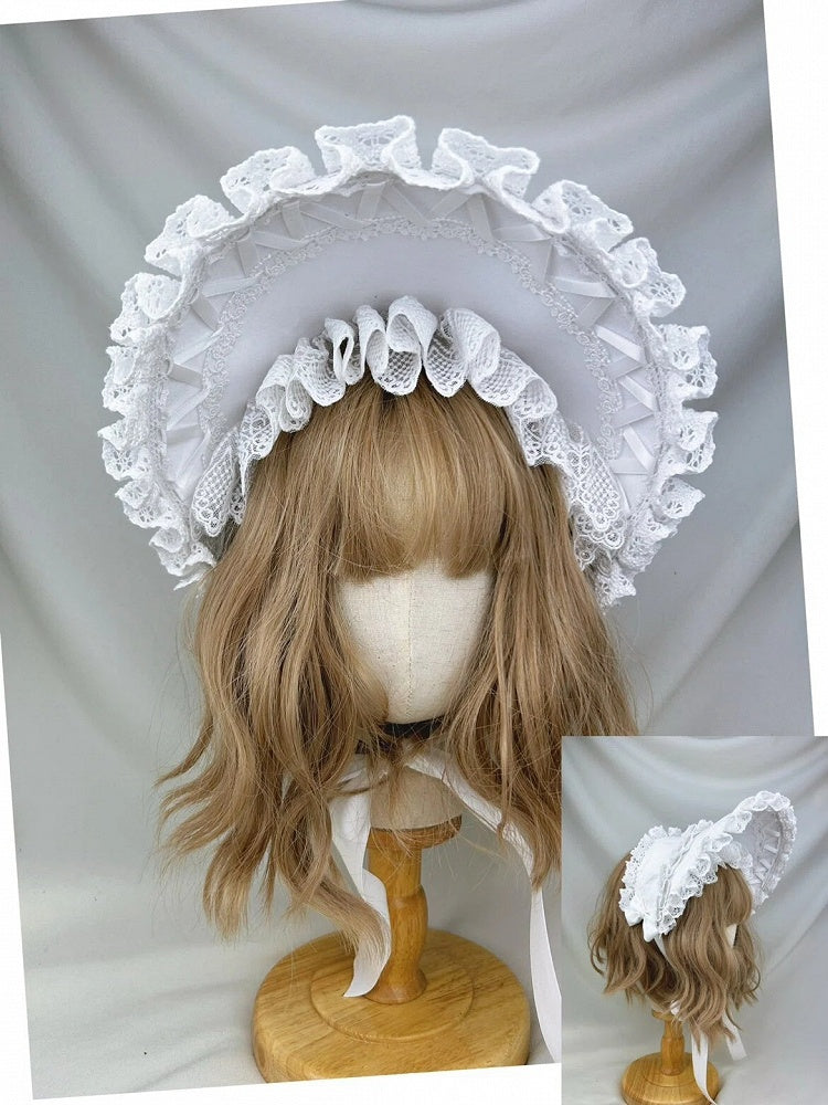 Ruffled (8-Color Lace Options) Bonnet