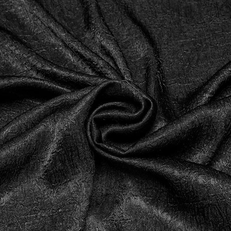 Gothic Black Shirt Glamorous Men's