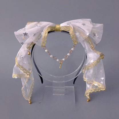 Perlenkette mit Sternmuster KC