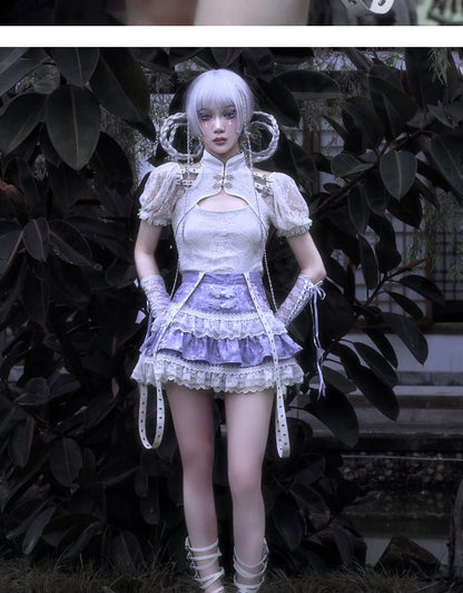 神の救済ティアードスカート