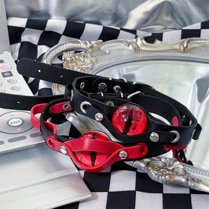 ゴシックパンクアイボールチョーカー