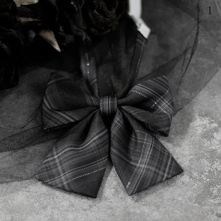 JK Bow Tie Plaid 30 Uniform Options Pattern