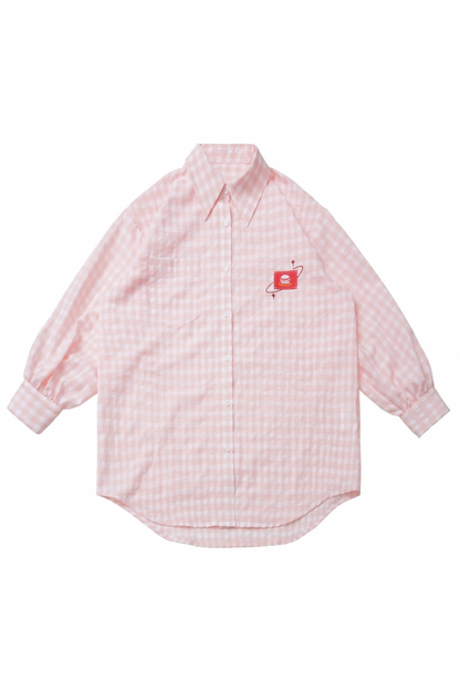 トップケーキ オーバーシャ​​ツ ノースリーブスカート +