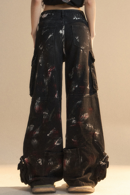 Pants Breeze Leg Jeans Wide