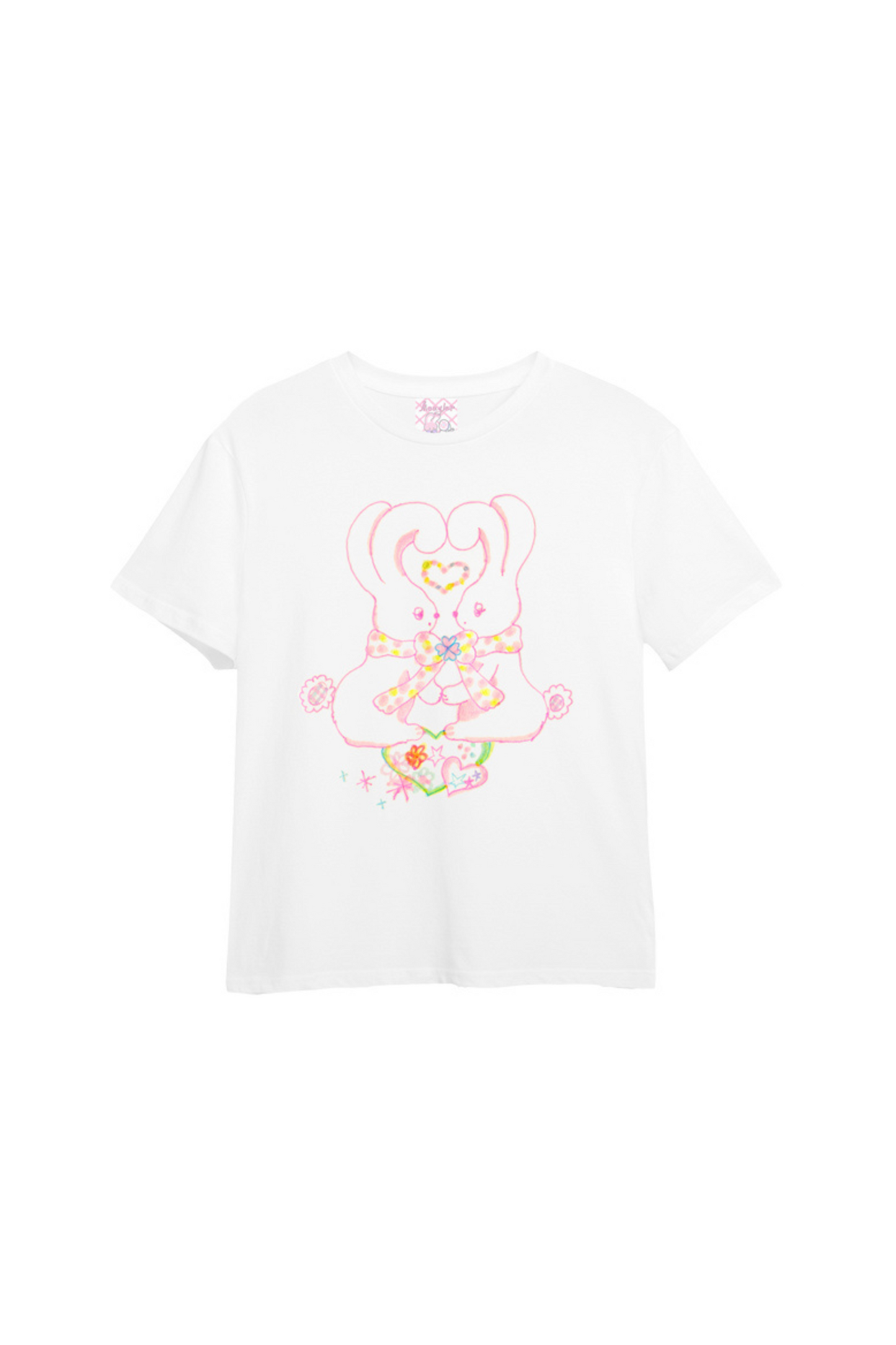 スタープリントTシャツラブ