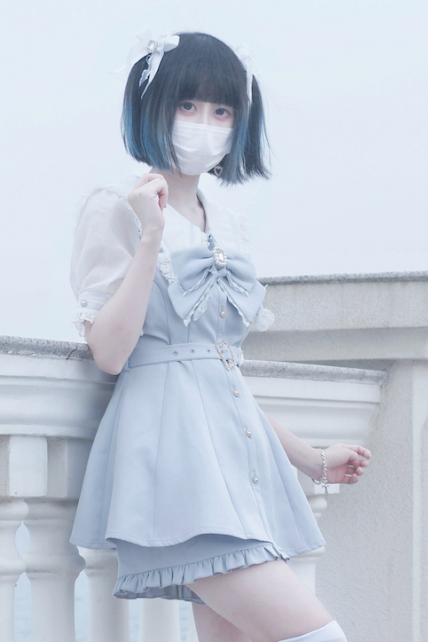 Reservations Sweet Shorts Top Ruffle Sailor + Dark