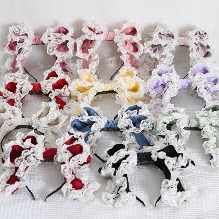 With layer KC Trims 11 Sweet Lace Lolita Sized Multi Colors Large - Bowknot