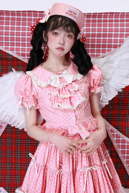 レトロドットトップヴィンテージ