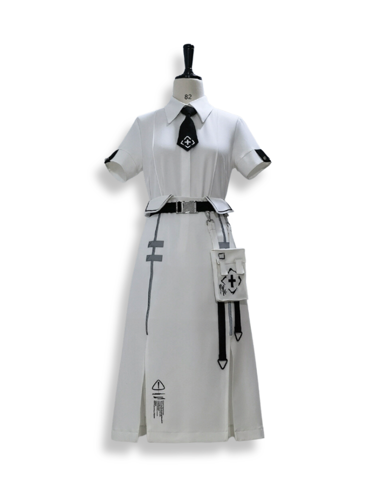 Cyberpunk-Rock mit umgeschlagener Taille