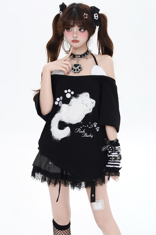 コール コージー Tシャツ キャット カジュアル