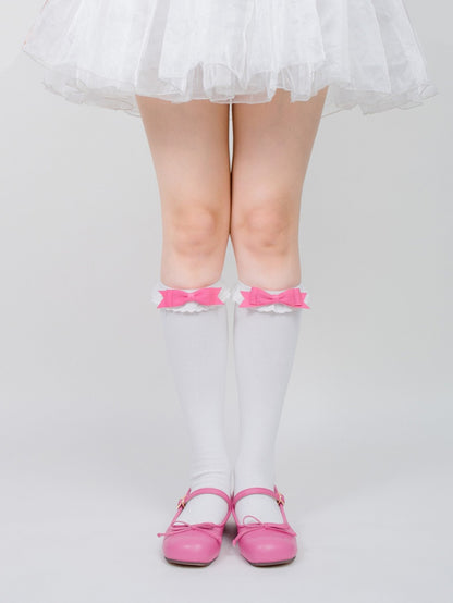 Little Jenny Lolita Bowknot Underknee Stockings