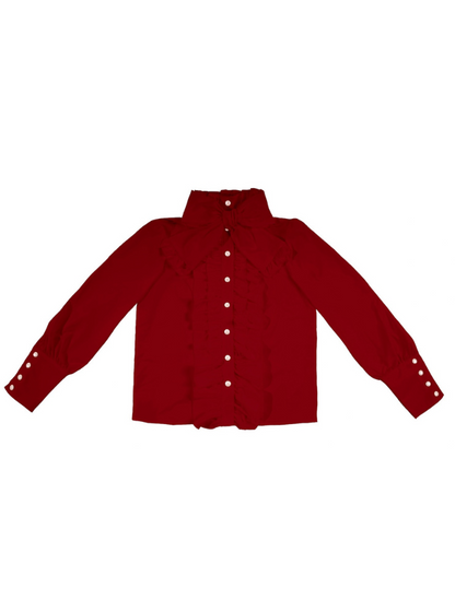 Gothic Blouse Dark Subculture