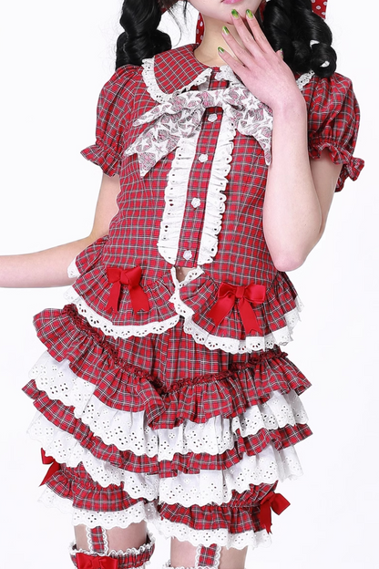 かぼちゃのレトロレースバルーンパンツケーキ