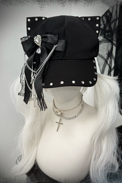 Katzenohrstecker-Kappe