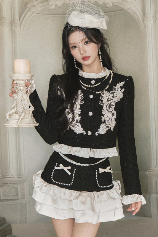 ジャケット彫刻レトロバロック