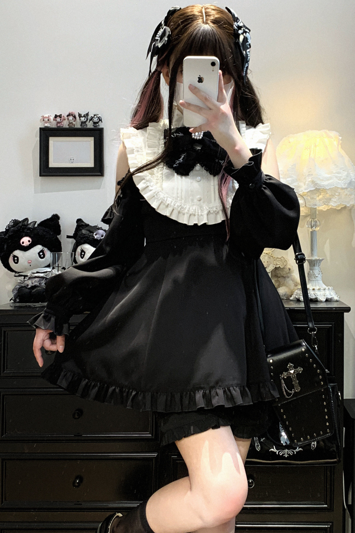 ラッフルプリンセス + オフショルダートップリボンショーツ