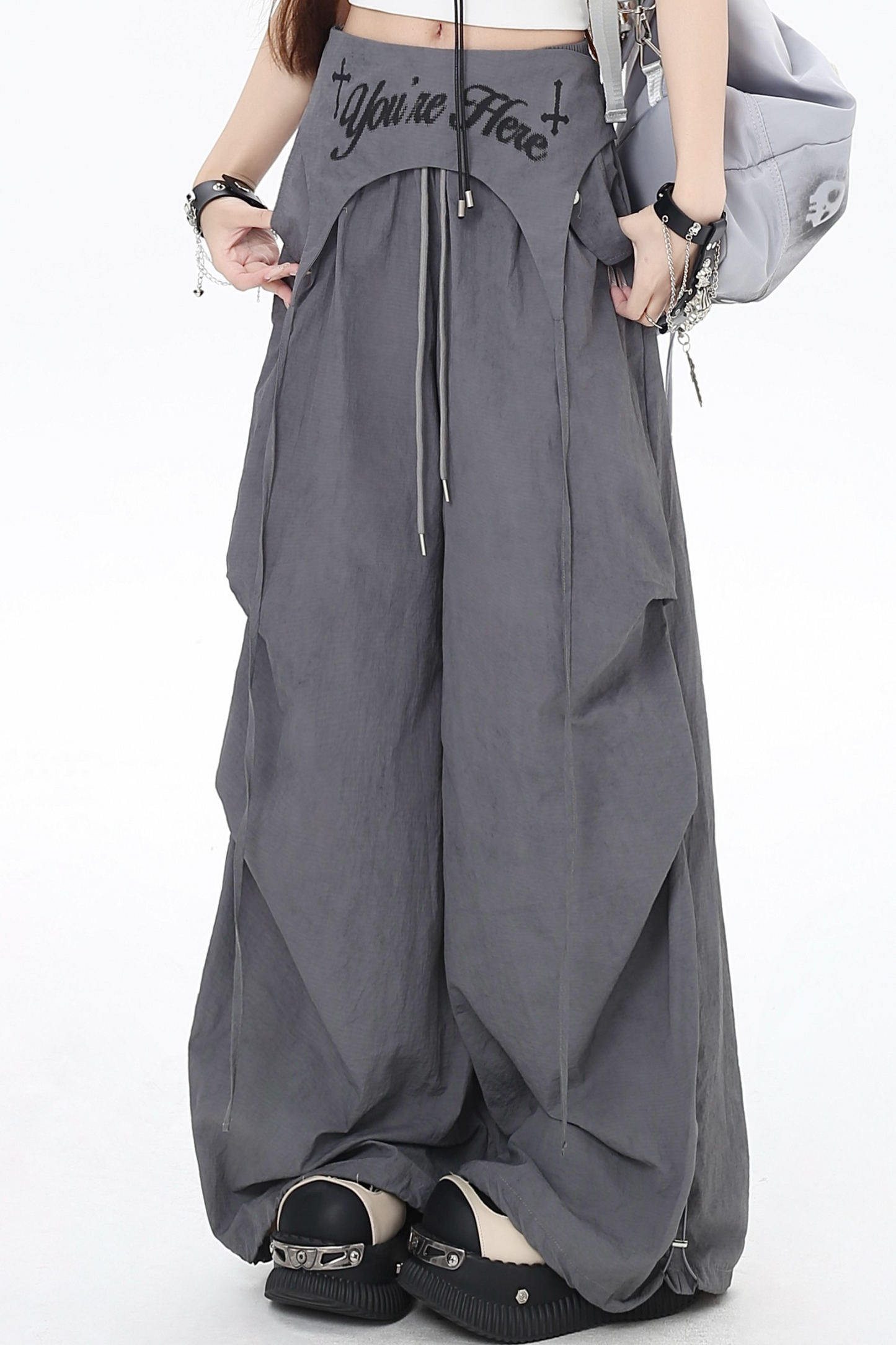 カジュアルパンツ ガールズ ハイスパイスウエスト