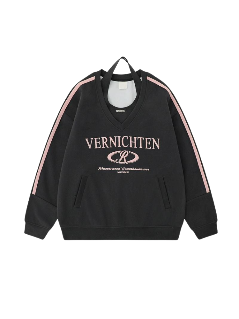 ホルターネックピース アメリカンレトロ ストレーナー レター2