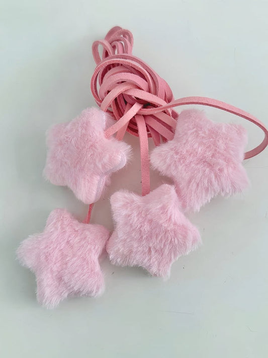 Fur Warmer - Leg Accessories Star 5-Color Straps Faux