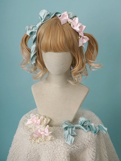 Hairclip Bowknot Green