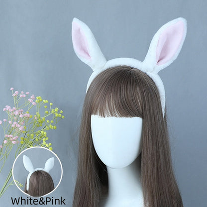 Faux 4 Ear Lolita KC Horse Fur Cute Colors