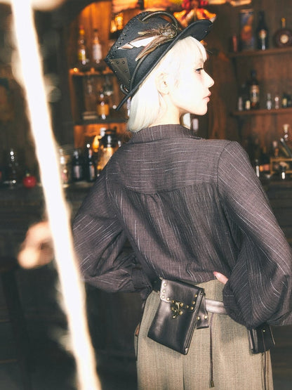 Style Pirate Coffee Steampunk Shirt