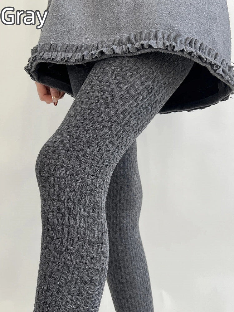 Textured Knit (5 Ribbed Tights Colors)