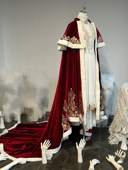 Queen Cape Dress Gorgeous Regular Version Pre-order product +