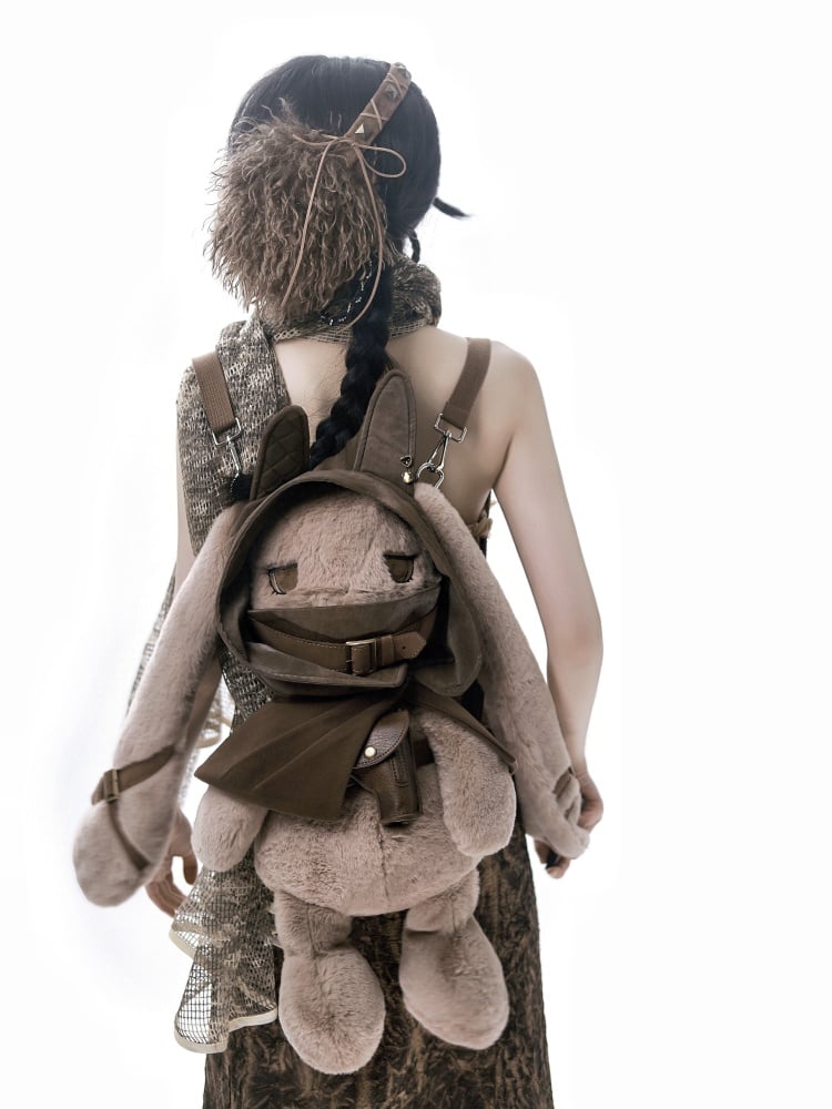 ウェイストランドパンク バウンティハンター バニー ブラウン ぬいぐるみ バニーバッグ / ぬいぐるみ